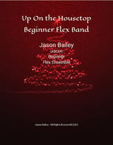 Up On The Housetop Concert Band sheet music cover
